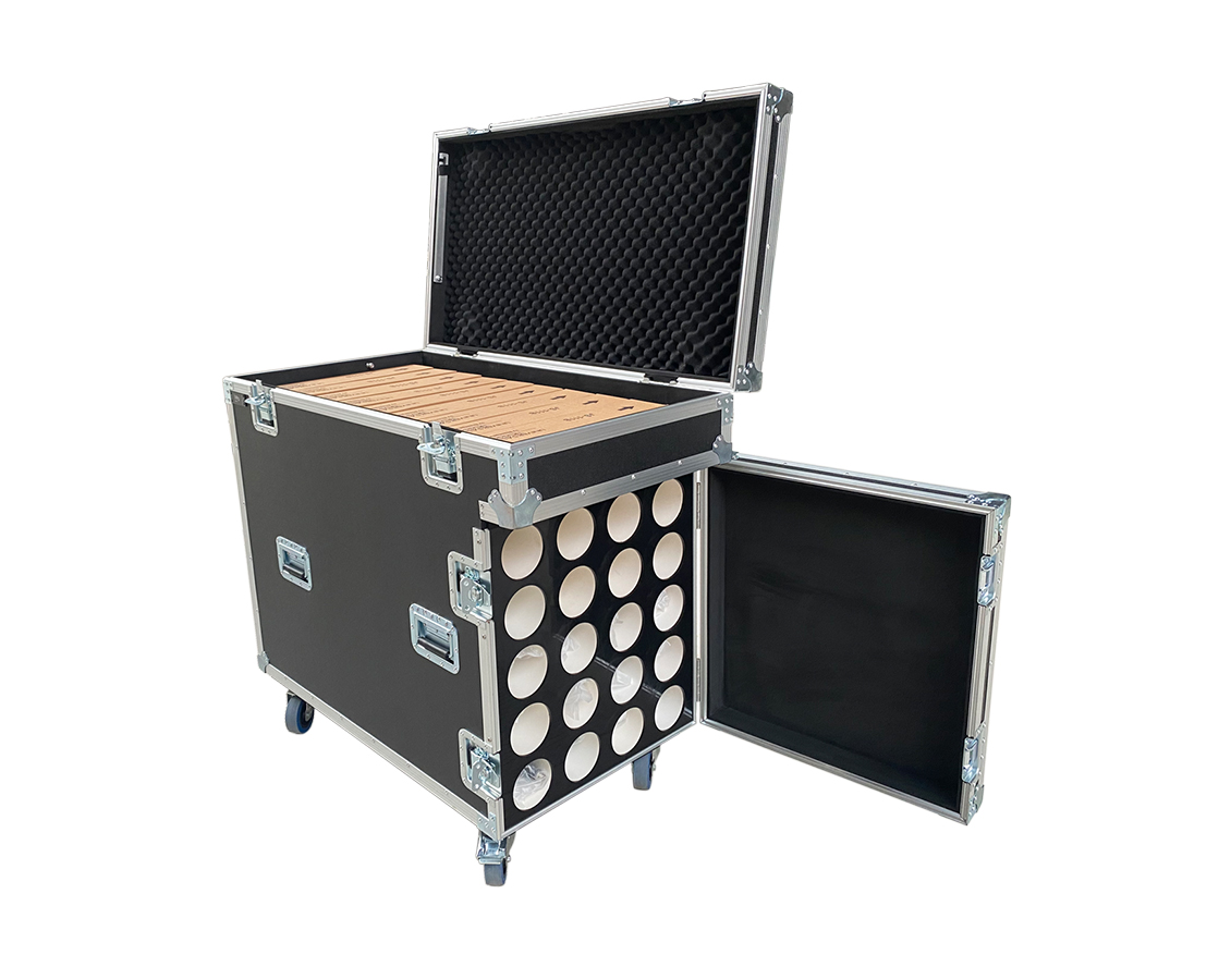 Microphone rack case