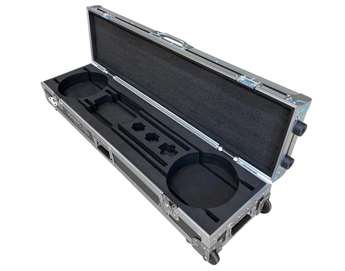 Microphone stand polestorage box